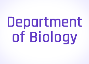 Logo of Department of Biology