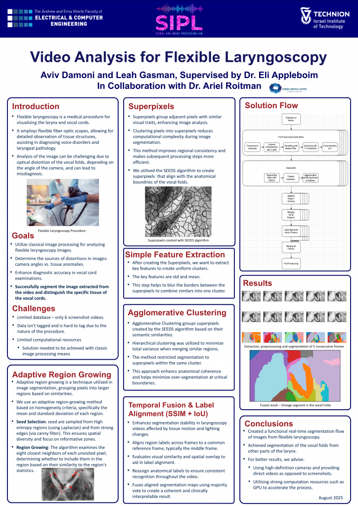 Poster for Video Analysis for Flexible Laryngoscopy