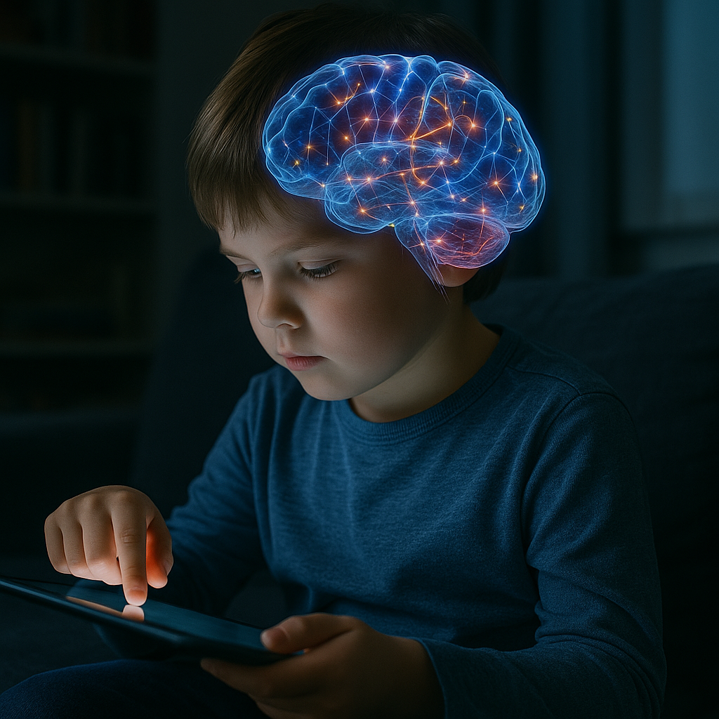 Picture for The Effect of Screen Time on Children`s Brain Connectivity