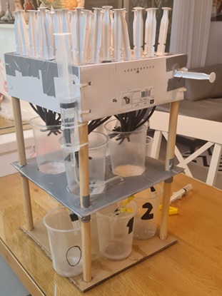 Picture for Museum Exhibit for a Physical Water-Based Neural Network