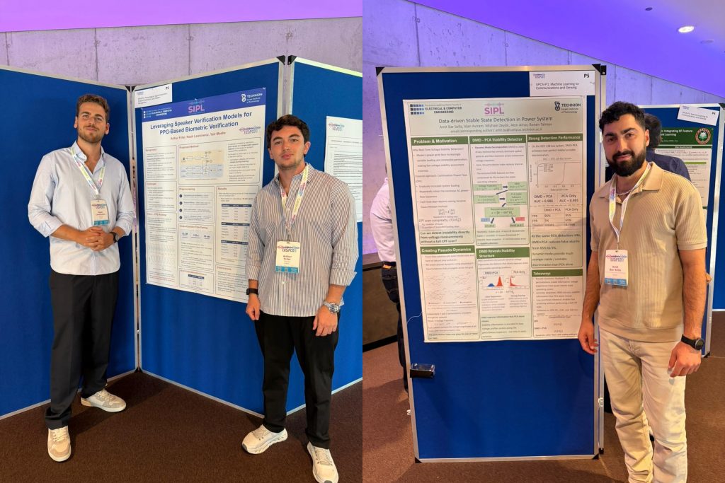 Image for SIPL students present their work at EUSIPCO 2026